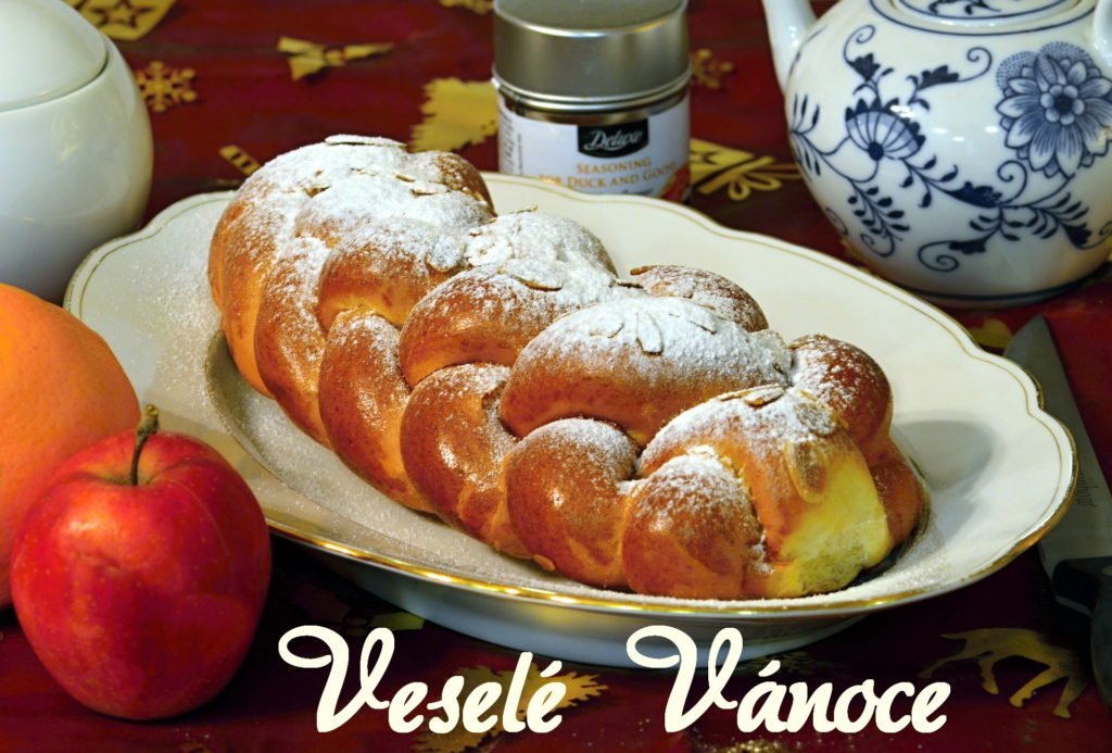 Vánočka - Přání Veselé vánoce