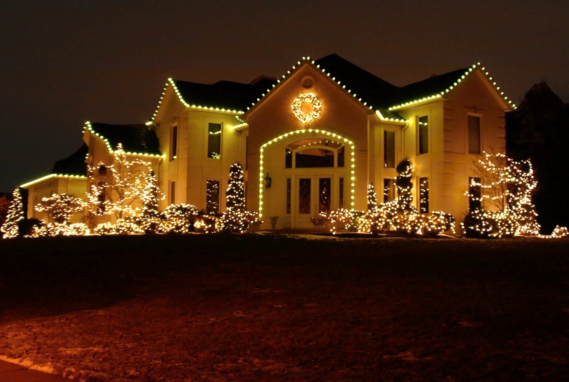 Vánoční venkovní osvětlení LED